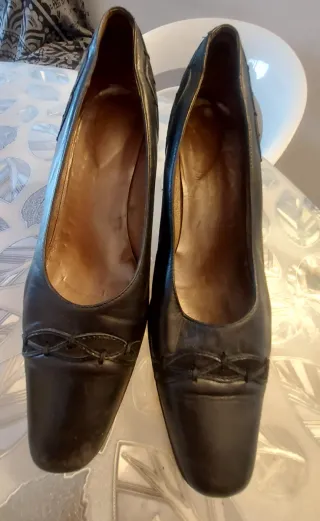 Lote de Zapatos de piel negros Bertran (2 pares)