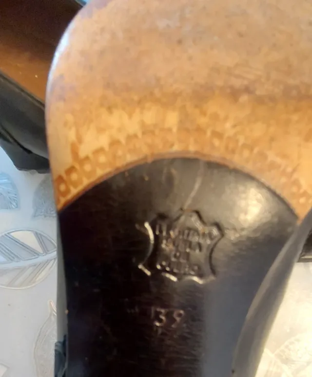 Lote de Zapatos de piel negros Bertran