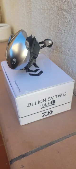 Daiwa Zillion SV TW G 100HL Carrete Pesca
