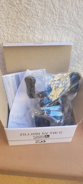 Daiwa Zillion SV TW G 100HL Carrete Pesca