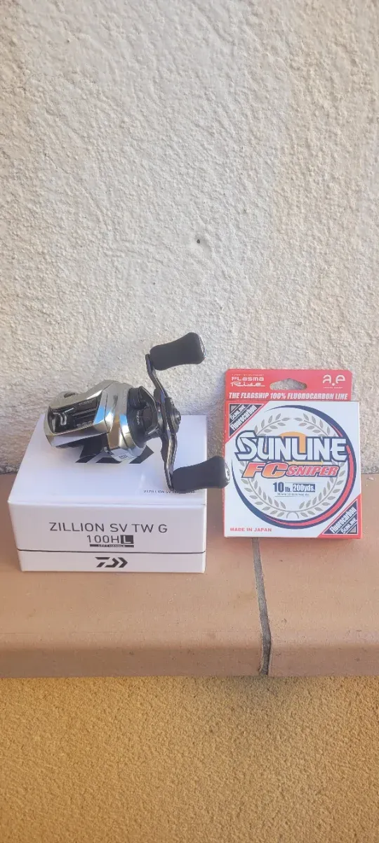 Daiwa Zillion SV TW G 100HL Carrete Pesca