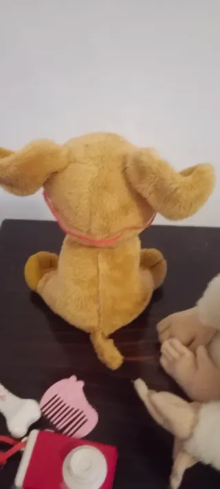 Peluche Barbie Perro y Mono