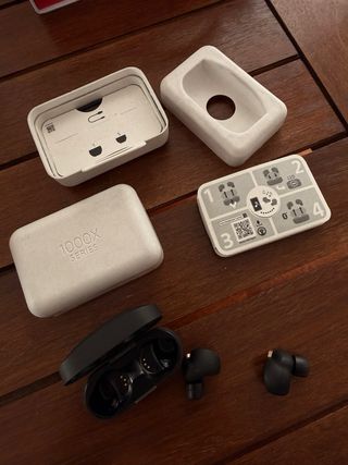 Cuffie Sony WF-1000XM4 Nero Oro