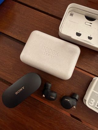 Cuffie Sony WF-1000XM4 Nero Oro