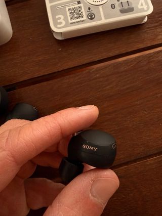 Cuffie Sony WF-1000XM4 Nero Oro