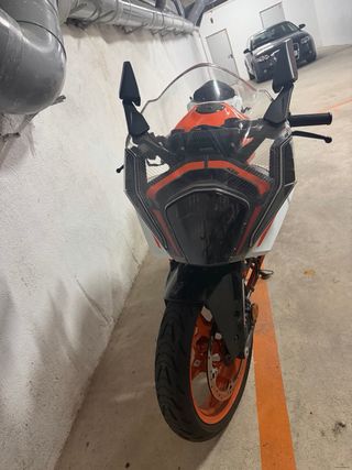 KTM RC 125 Naranja 2023