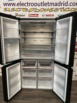 Nevera Hisense 4 Puertas Grafito