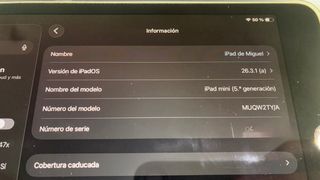 iPad mini 5ª Gen 64GB Plata