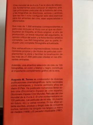 GUÍA DEL CINE CÁTEDRA / CINE MUNDIAL ESPASA.