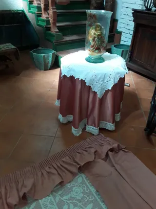 Estor cortinas friso falda comilla con o sin madro