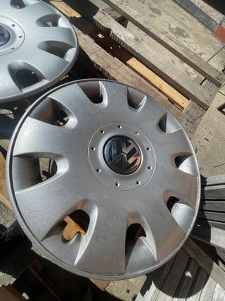 Tapacubos VW Caddy, Golf, etc. (4 unidades)