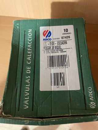 5 Válvulas de Calefacción ARCO