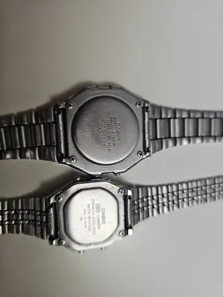 Orologio Casio Argento e Nero
