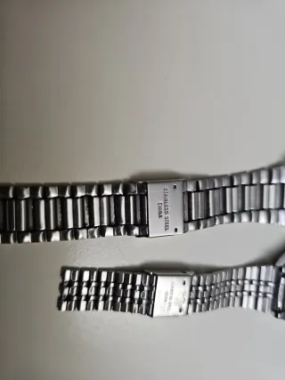 Orologio Casio Argento e Nero