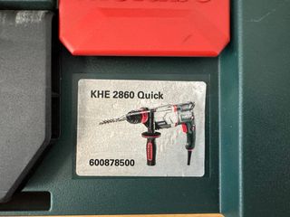 Taladro percutor Metabo KHE 2860 Quick