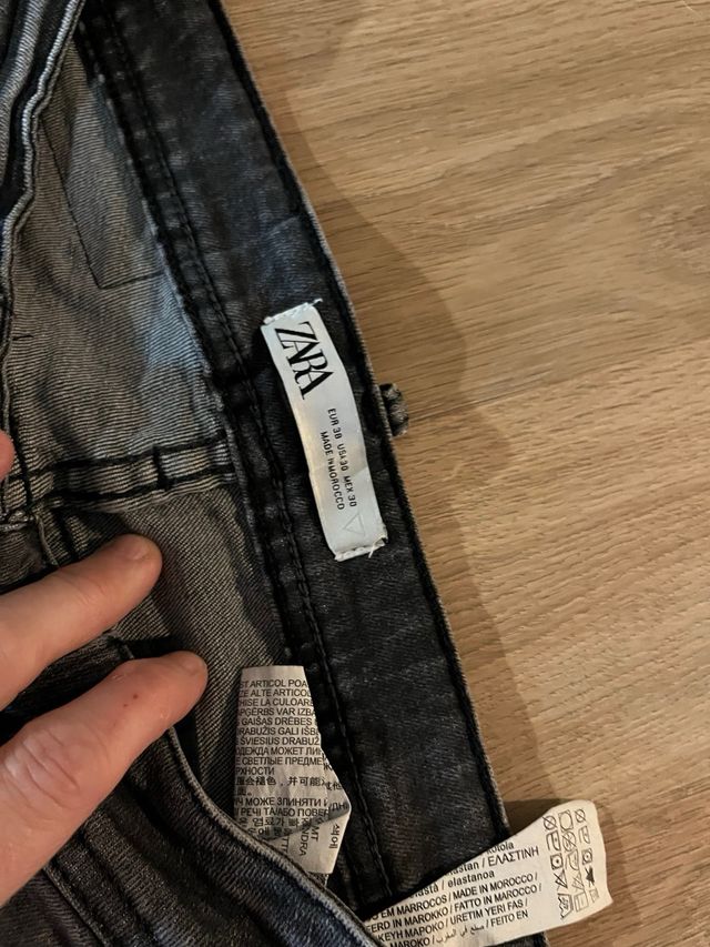 Vaquero niño negro talla 38