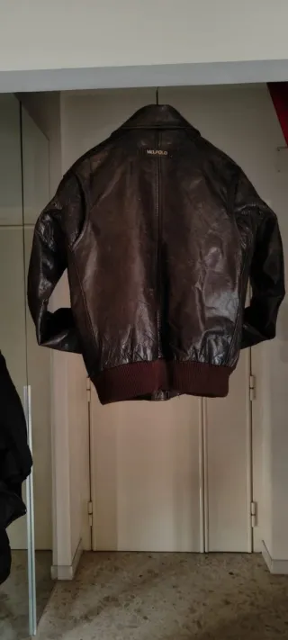 Giubbotto pilota vintage vero pelle