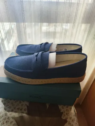 Zapatos Toms Azul Marino