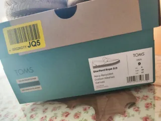 Zapatos Toms Azul Marino