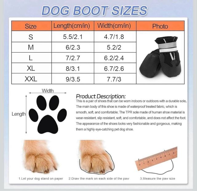 Botas para perro mediano