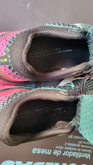 Nike React Flyknit 40.5 Negro/Verde Azulado