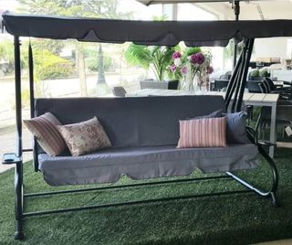 Columpio Cama 4 Plazas antracita