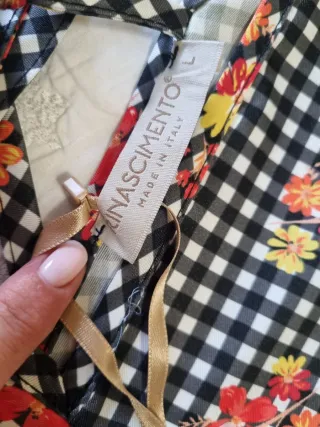 Vestito Rinascimento donna fantasia floreale