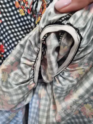 Vestito Rinascimento donna fantasia floreale