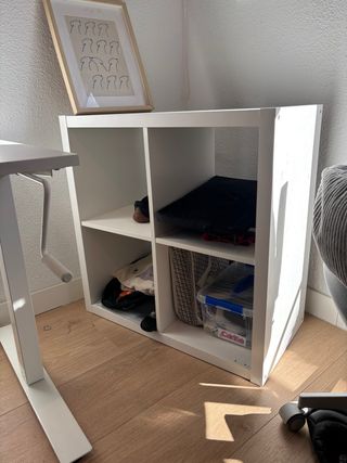 Scaffalatura Kallax Ikea Bianca