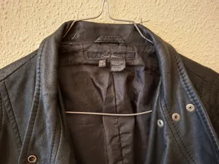 Cazadora Biker Negra