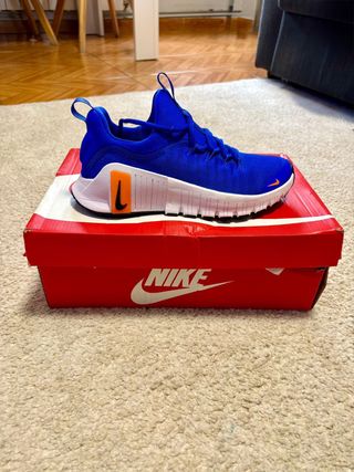 Zapatillas Nike Free Run Azul y Blanco