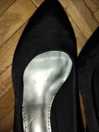 Zapatos de tacón Zara negros talla 37