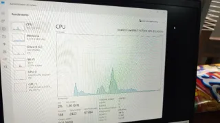 Portátil MSI i7 Negro