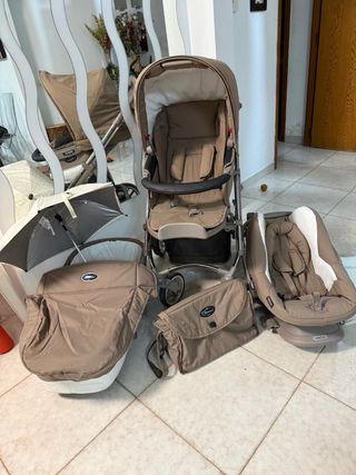 Bebecar 3 pezzi Seggiolino auto e ovetto