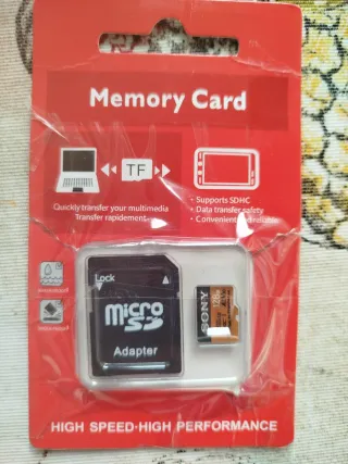 Tarjeta Micro SD Sony 128GB + Adaptador