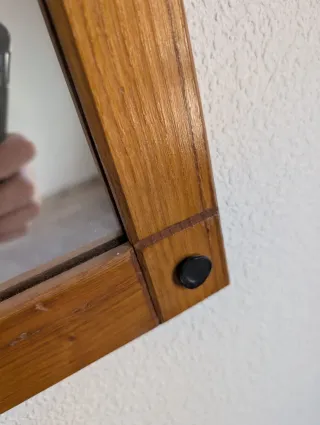 Espejo Rústico Madera