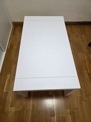Mesa de centro blanca