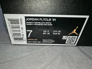 Scarpe Jordan FLTCLB 91 rosse originali
