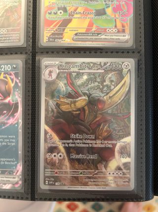 Kingambit Carta Pokémon Full Art