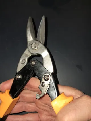 Tijeras de chapa rectas
