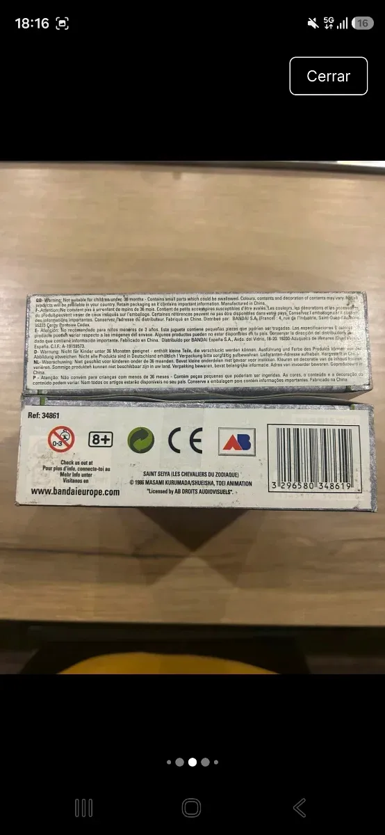 Caballero del Zodiaco Ichi de Hydra Bandai