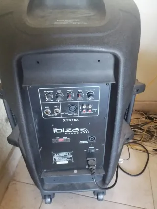 Altavoz Ibiza Sound Negro 200 w