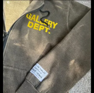 Sudadera Gallery Dept. con cremallera