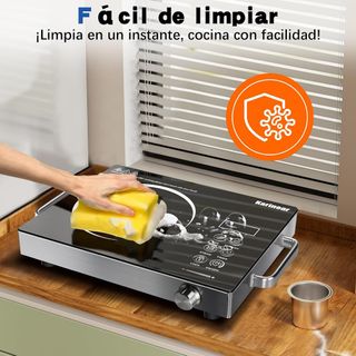 Vitrocerámica portátil 1 fuego con enchufe NUEVO
