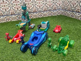 Pj Masks Vehículos y Figuras Pijamask