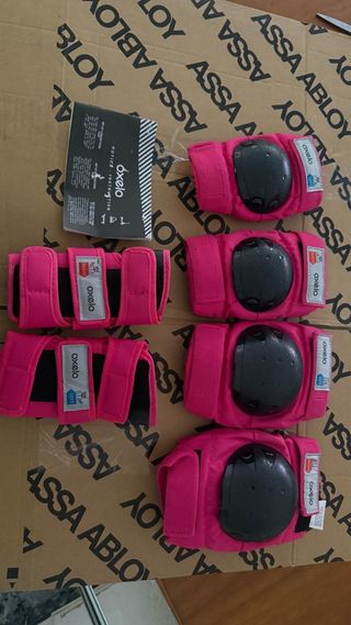 Protecciones Oxelo Patinaje Niña