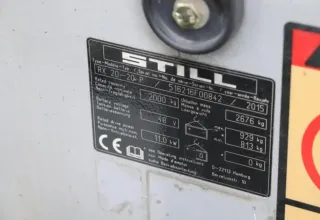 Carretilla Elevadora Still RX20-20