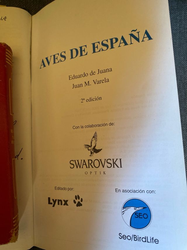 Aves de España Guia