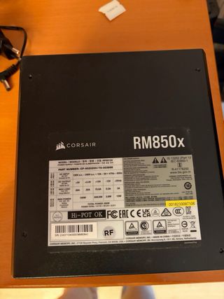 Fuente Alimentación Corsair RM850x