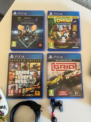 Consola PS4 Sony Negra